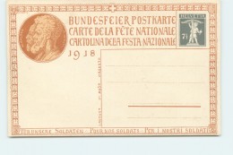 1918 Bundesfeierkarte - Fête Nationale    Landsgemeinde  Bild Nummer 4 - Entiers Postaux