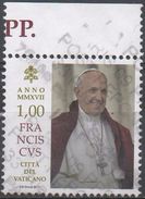 VATICAN. 2017---  N°1743---OBL VOIR  SCAN - Usati