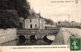 CHILLY MAZARIN -91- PAVILLON DES COMMUNS ET ENTREE DU CHATEAU - Chilly Mazarin