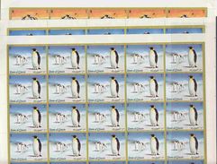 Umm-al-Qiwain 1971 Penguins 6v Sheetlet ** Mn - Other & Unclassified