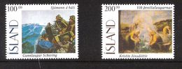 Iceland 1996 Paintings Og Gunnlaugur Scheving  And Kristín Jónsdóttir  Mi  842-843, MNH(**) - Ungebraucht