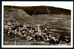 A8439 - Oberwiesenthal - Fichtelberg - Orig. Fliegeraufnahme 14144 - Freistempel Freistempler 1942 RLM - Oberwiesenthal