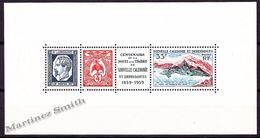 New Caledonia - Nouvelle Calédonie 1966 Yvert BF 2, Centenary Of The Post And Stamp - MNH - Blokken & Velletjes