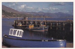 Postcard Ulapool Loch Broom Fishing Boats Famous For Mackerel & Herring In Autumn My Ref B22022 - Ross & Cromarty