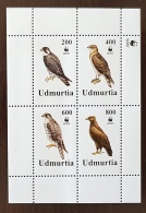 RUSSIE- Ex URSS, Oiseaux, Pajaros, Aves, Birds, Feuillet 4 Valeurs Se Tenant MNH, Neuf Sans Charniere ** (14) - Eagles & Birds Of Prey