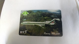 United Kingdom(btg669)alitalia/boing767(5units)(605d)tirage1.000mint1card Prepiad Free(price Card Cataloge6.00£ - Avions