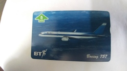 United Kingdom(btg728)ELAL/boing757(5units)(605f)tirage1.000mint1card Prepiad Free(price Card Cataloge6.00£ - Avions