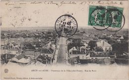 10  Mussy Sur Seine Panorama De La Ville Cote Ouest Rue De Paris - Mussy-sur-Seine