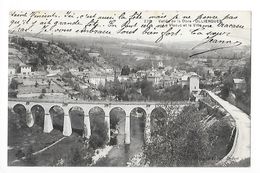 OLLIERGUES  (cpa 63)   Le Viaduc Et La Ville  -    - L 1 - Olliergues