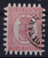 Finland  : Mi  9 B Obl./Gestempelt/used  Very Nice Perforation - Usados