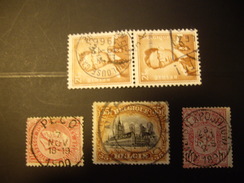 BELGIQUE  Stamp  Obliterations Petit Lot - Sammlungen
