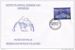 DOMINICAN POLAR PROTECTION Sc 1482 FDC 2010 - República Dominicana