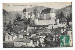 CHATELDON  (cpa 63)  Le Château -    - L 1 - Chateldon