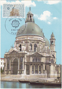 FDC / 1971 PARIS / EUROPA / CONSEIL DE L'EUROPE / Venise : Basilique De La Salute / Timbre 0.50 - 1970-1979