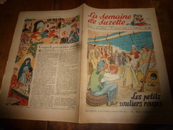 1950  LSDS  Bécassine Au Studio; Les Petits Souliers Rouges ; Souvenirs D'examens ; Etc - La Semaine De Suzette