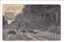 Lot 2 Cpa - Les Bordes - Chasse à Courre En Forêt D'Orléans - L'attaque. Chiens Mis à La Voie-- Rallye-Francbord - Other & Unclassified