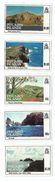 1993 Pitcairn Scenic Views Complete Set Of 5  MNH - Pitcairninsel