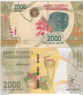 MADAGASCAR  Attractive  Newly Issued 2000 Ariary    Pnew   2017 UNC. - Madagaskar