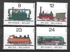 ! - Belgique - België - COB - OBP - 2170-2173 + BL61 - (BL 61) - Trains - Unused Stamps