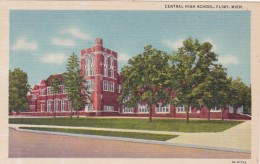 Michigan Flint Central High School Curteich - Flint