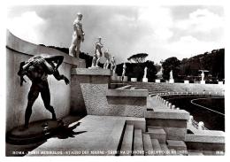 [DC11059] CPA - ROMA - FORO MUSSOLINI - STADIO DEI MARMI - TRIBUNA D'ONORE - GRUPPO IN BRONZO - NV - Old Postcard - Stadien & Sportanlagen