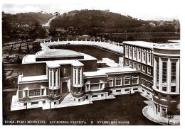 [DC11063] CPA - ROMA - FORO MUSSOLINI - ACCADEMIA FASCISTA E STADIO DEI MARMI - NV - Old Postcard - Stades & Structures Sportives