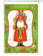 CPM - Lot De 4 Cartes Neuves, Ouvrantes,  Grand Format  " VIVE  SAINT-NICOLAS " - Saint-Nicholas Day