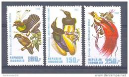 Mgm1131 FAUNA PARADIJSVOGELS PARADISEBIRDS VÖGEL AVES OISEAUX INDONESIA 1982 PF/MNH - Collections, Lots & Series