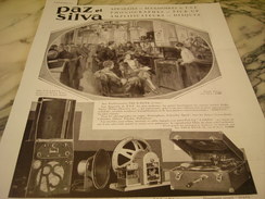 ANCIENNE PUBLICITE TSF ET PHONOGRAPHE  PAZ ET SILVA  1930 - Manifesti & Poster