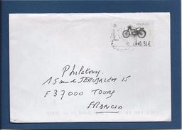 Motos - Side-Car - Lettre - TB - Motorräder