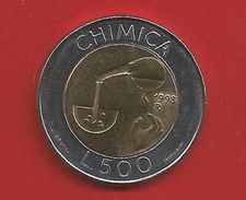 Repubblica Di San Marino - 500 Lire 1998 - Chimica - Saint-Marin