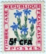 FRANCE Reunion Islands POSTAGE DUE 5fr Stamp 1964-71 GOOD/USED - 1960-.... Gebraucht