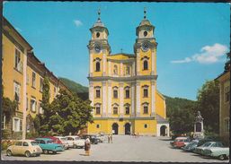 Austria - 5310 Mondsee - Pfarrkirche - Cars - Fiat - DKW - Ope Rekord Kombi - BMW - Mondsee