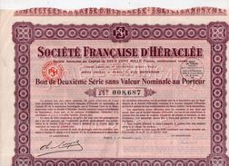 Société Française D' Héraclée - 1937 - Textiel