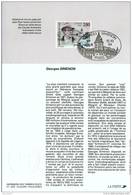 2579 11d PC  HK FDC  Ecrivain Georges Simenon 15-10-1994  Paris €4,5 - Storia Postale