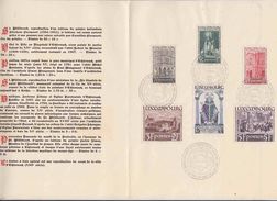 Luxemburg 1939 Gedenkblatt Saint-Willibrord (F6807) - Cartas & Documentos