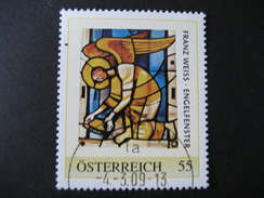 Österreich- Pers.BM- Franz Weiss Engelfenster Gebraucht - Personalisierte Briefmarken