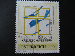 Österreich- Pers.BM- 150 Jahre Kreuzschwestern 1856-2006 Gebraucht - Personalisierte Briefmarken