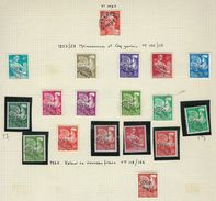 Timbres Préoblitérés 1953 - 1960 - 1953-1960