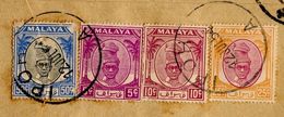 MALAYA Registered Letter 1680, Ipoh To South India, 12 July 1954 (M19) - Perak