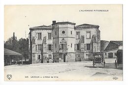 LEZOUX  (cpa 63)  L'Hôtel De Ville -   - L 1 - Lezoux