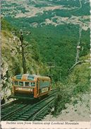 ATOP LOOKOUT MOUNTAIN - INCLINE SEEN FROM STATION. - Chattanooga