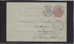 France Entiers Postaux - 10 C Type Mouchon - Carte Postale - Oblitéré - Standard Postcards & Stamped On Demand (before 1995)