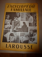 1950 ENCYCLOPEDIE FAMILIALE LAROUSSE ----->  La Lecture,Les Bibliothèques,Les Musées,Le Théâtre,Le Cirque,Le Cinéma - Encyclopédies