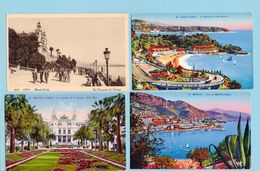 Lot De 12 Cpa Carte Postale Ancienne  - Monaco Monte Carlo   Ect - Collezioni & Lotti