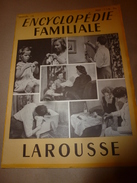 1950 ENCYCLOPEDIE FAMILIALE LAROUSSE ->Tapisserie,Broderie,Vitrail,Photographie,Cinématog,Encadrement,Cartonnage,Reliure - Encyclopédies