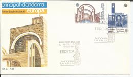 Andorra_1987_Europa. - Briefe U. Dokumente