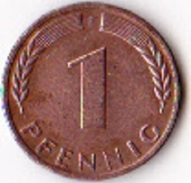 R.F.A. Pièce De 1 Pfennig 1966 ( Bundesrepublick Deutchland) - 1 Pfennig