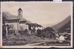 Giornico : Chiesa San Nicolas, Ca 1946 (15'019) - Giornico