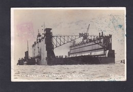 Carte Photo UK Portsmouth - Floating Dock ( Hopkins) - Portsmouth